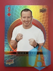 2022 Upper Deck Goodwin Champions Playing Cards 5 Diamonds Micky Ward - Boxing